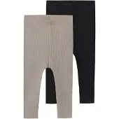 TWO SOON 2er-Pack Leggings in Black | Gr.: 74