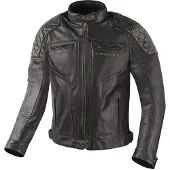 Bogotto Quick-R Motorrad Lederjacke, schwarz, 58