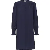 Kaffe Kleid "Lianna" in Dunkelblau - 36