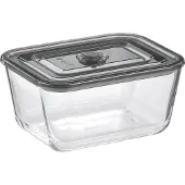 kela Frischhaltebox Aurelia Luftdicht Quadratisch Transparent 2,2 L