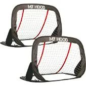 My Hood Set Pop-Up Fußballtore 2 Stück 120 X 80 X 80 cm 302000
