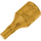 Hazet 8502-T27 Innen-TORX Steckschlüssel-Bit-Einsatz T 27 1/4" (6.3 mm)
