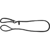 Kerbl Rundleder-Schlupfleine Roma 170cm, 8mm, schwarz