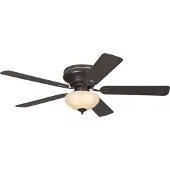 WESTINGHOUSE Everett Deckenventilator mit Licht Holz leise - , Everett, Holz, für Wohnzimmer, Holz, Landhaus / Rustikal