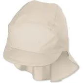Sterntaler - Kid's Schirmmütze mit Nackenschutz Uni - Cap Gr 53 cm beige
