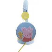 OTL TECHNOLOGIES Peppa Pig , Kabelgebunden, Musik, 20 - 20000 Hz, 92 g, Kopfhörer, Blau, Gelb
