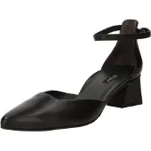 Paul green Peeptoes & Slingpumps 3820-015, Glattleder, Schwarz, Damen