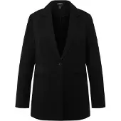 Ulla Popken Jerseyblazer in schwarz | Gr.: 46-48