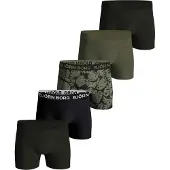 Björn Borg Boxershort Cotton Stretch Boxer 3 Multi Pack 2 Herren Green / Black (5er-Pack)-XL