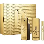 Paco Rabanne 1 Million Eau De Toilette Spray 100ml Set 3 Pieces