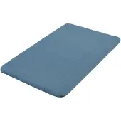Kleine wolke Badematte "Cony, Badvorleger, Badezimmer Teppich", blau (mare), H:25mm, Polyester, Badematten, Badematte, Badteppich, Fell-Optik, Uni Farben, besonders weich & kuschelig