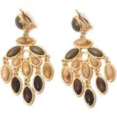 Collezione alessandro Paar Ohrclips "Rhea"