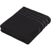 Vossen Gesichtshandtücher Cult de Luxe Schwarz (6er Set)