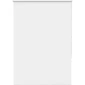 vidaXL Verdunkelungsrollo Weiß 105x150cm Stoffbreite 100,7cm Polyester