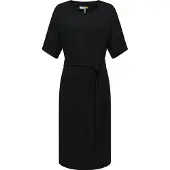 Ragwear Shirtkleid "Pallerma" Ohne Taschen stylisches Sommerkleid mit Bindeband an der Taille