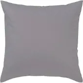 Curt Bauer Uni-Mako-Satin Baumwolle Bettwäsche 80x80 cm Silber