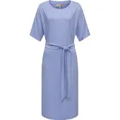 Ragwear Shirtkleid "Pallerma" Ohne Taschen stylisches Sommerkleid mit Bindeband an der Taille