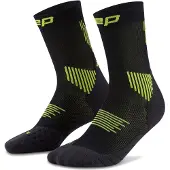 Cep Core Run Socks Mid Cut 5.0, Laufsocken, Herren, schwarz/grün