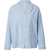 Hunkemoller Pyjama-T-Shirt 301491 Himmelblau Regular Fit 36