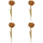 Creativ Green Kunstblume "Peonie", braun (cognac), H:64cm, Obermaterial: 95% Polyethylen, 5% Polyester, Kunstpflanzen, Kunstblume