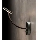Holtkötter Flex W LED-Wandleuchte-Platin/Schwarz-mit LED (2700K)