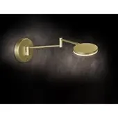 Holtkötter Plano WB LED-Wandleuchte-Messing-mit LED (2700K)