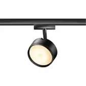 Brück Tuto II Spot DLR LED-Strahler für das DUOLARE Schienensystem-Schwarz-mit LED (2700K)