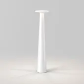 IP44.de IP44 Lix Skinny LED-Tischleuchte mit Akku-Weiß-mit Steckernetzteil
