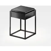IP44.de IP44 Qua LED-Akkuleuchte mit Solarpanel-Schwarz