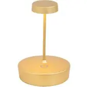 Zafferano Swap Pro Mini LED-Akkuleuchte-Gold matt-mit LED (2200K/2700K/3000K)
