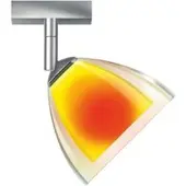 Brück Silva Spot 110 DLR Strahler für das DUOLARE Schienensystem-Chrom matt-Orange-Gelb