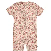 Sterntaler Schwimmanzug mit UV-Schutz kurz Blumen, natur | mehrfarbig, 98