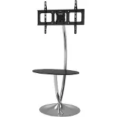 Techly TV LED/LCD Standfuss m. runder Basis und Ablage
