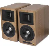 Edifier Aktivboxen Edifier AIRPULSE A80 2.0 walnut Bluetooth retail