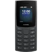 Nokia 110, Balken, Single SIM, 4,57 cm (1.8"), 0,1 MP, 1000 mAh, Schwarz