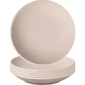 Villeroy & Boch Tiefe Schale NewMoon Beige (6er-Set)