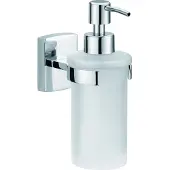 TESA klaam 40267-00000-00 Sæbedispenser 200 ml Krom (blank), Hvid (satineret)