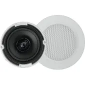Omnitronic 80710259, 2-Wege, Verkabelt, 6 W, 150 - 18000 Hz, Weiß