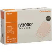 Opsite IV 3000 10x12 cm transp.Kanülenfixier. 50 St Verband