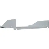 Intellinet 19" Fachboden zur Frontmontage, 2 HE, Festmontage, Fachbodentiefe 350 mm, grau, Regalboden, Grau