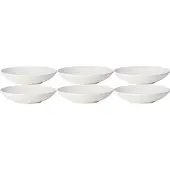 Villeroy & Boch Schale Manufacture Rock Blanc Flach 24 cm (6-teilig)