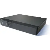 Cisco 867VAE-K9, Ethernet-WAN, Gigabit Ethernet, DSL-WAN, Schwarz