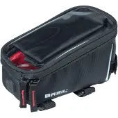 Basil Sport Design, Rahmen, Fahrradtasche, Polyester, Schwarz, Rot, 1 l, 2,5 kg