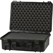 Raaco FlightCase 4, Schwarz, Polypropylen (PP), Chemikalienbeständig, Kältebeständig, Staubresistent, Wasserdicht, 464 mm, 366 mm, 176 mm