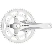 Shimano FC-R345 Kurbelgarnitur 50/34 2x9-fach silber 170mm 2022 Kurbelgarnituren
