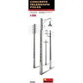 Mini art Concrete Telegraph Poles