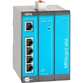 Insys Microelectronics icom MRX3 LAN, mod. LAN-Router, Ethernet-WAN, Schnelles Ethernet, Blau, Grau