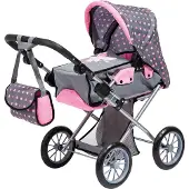 Bayer City Star Puppenwagen, Grau