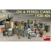 Mini art Oil & Petrol Cans 1930-40s