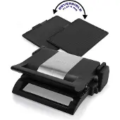 Princess Multi Grill 2-in-1 Sandwichmaker und Kontaktgrill 112530 - Grillgerät - Auswechselbare Platten - Große Backfläche - Antihaftbeschichtung